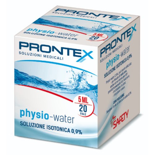 SAFETY PRONTEX PHYSIO-WATER SOLUZIONE ISOTONICA 20 FIALE DA 5ML